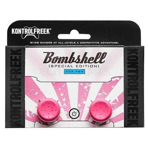 KontrolFreek Сменные накладки Bombshell Special Edition для геймпада Sony Dualshock 4 розовый