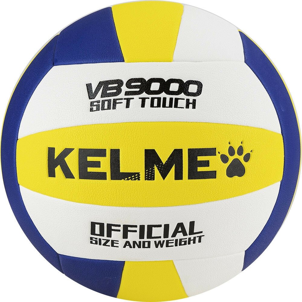 Мяч волейбольный KELME, арт.9806140-141, р. 5, бело-желто-синий