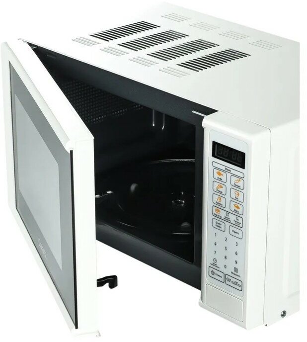 Микроволновая печь Galanz MOG-2011DW, 700 Вт, 20 л, белая - фотография № 4