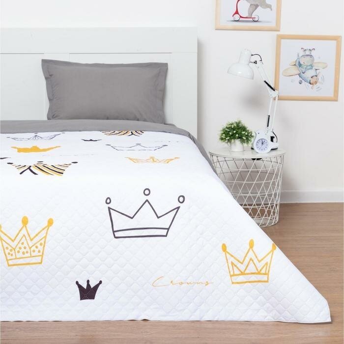 Покрывало Этель 15-спальное Little queen 145*210 см микрофибра