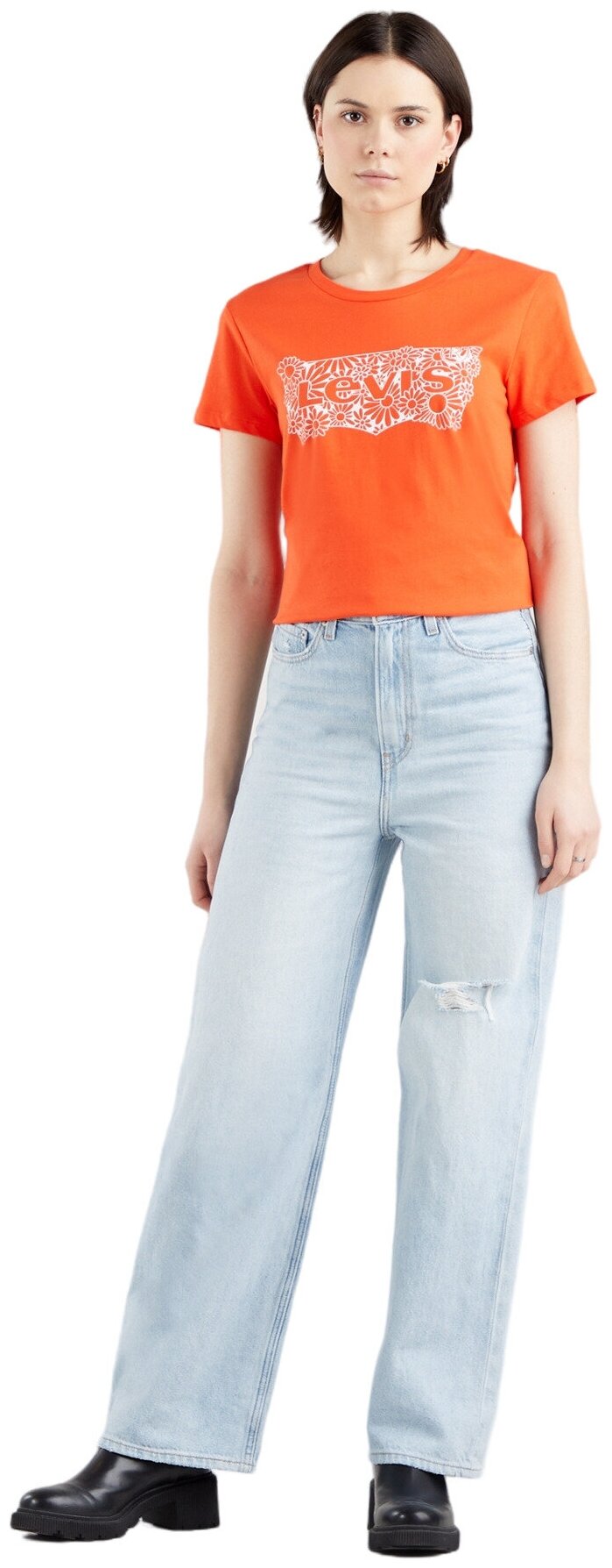 Футболка Levi's, размер XS, красный — фото 1