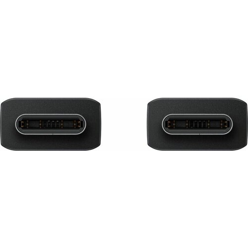 Кабель Samsung EP-DX510JBEGEU, USB Type-C (m) - USB Type-C (m), 1.8м, MFI, 5A, черный usb кабель для быстрой зарядки ep dn930cwe ep dg950cbe usb type c для samsung черный