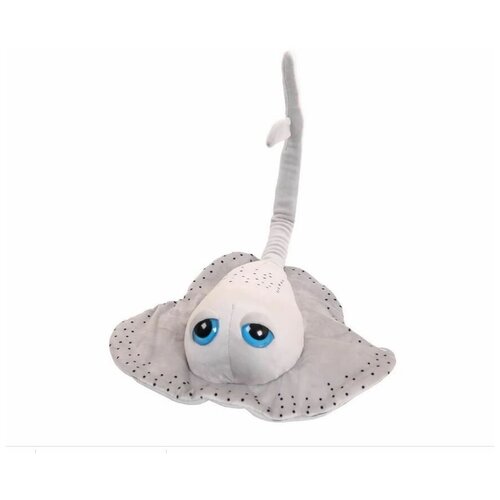Мягкая игрушка плюшевая Рыба Скат 25 см/ Подарок для девочки мальчика More Toys