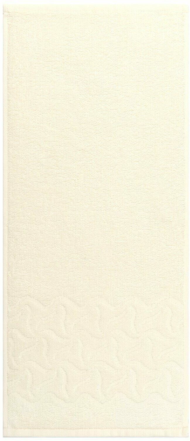 Полотенце махровое "Радуга" цвет молочный, 30х70 см