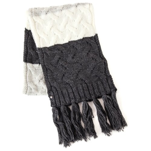 фото Шарф женский finn flare, цвет: темно-серый a20-32149_202, размер: единый