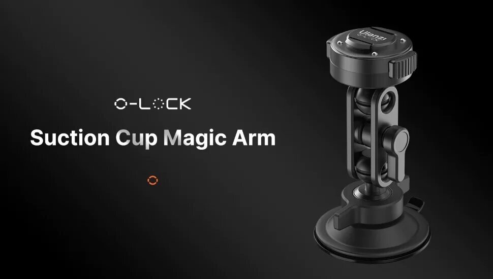 Вакуумная присоска Ulanzi O-LOCK Suction cup clip magic arm 3107