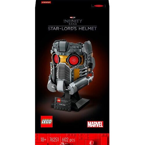 avengers игрушка экипировка звездного лорда Конструктор LEGO Super Heroes, Star-Lord's Helmet 76251