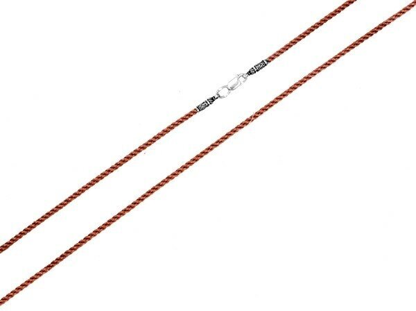 Шнур JEWELIN, серебро, 925 проба, родирование