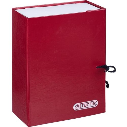 Короб архивный Attache (240x110x330мм, 100мм, до 1000л, складной, бумвинил) красный, 25шт. гоф лео продажи ключевые факторы