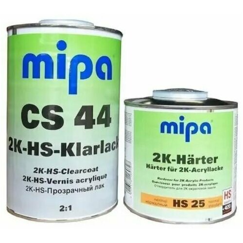 MIPA Лак HS CS44 + HS25 (1л+0,5л)