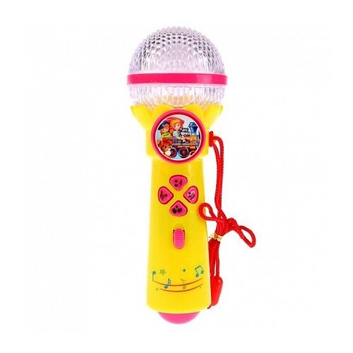 Микрофон Умка B1252960-R13 развивающий микрофон 14 песен детского сада голоса животных регулировка громкости умка ht770e