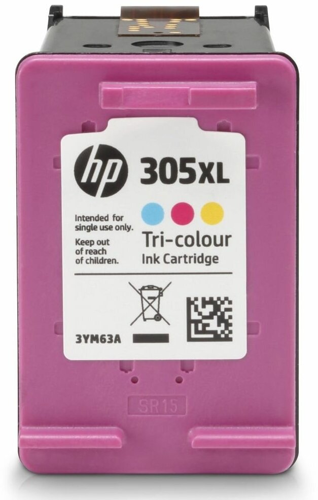 Картридж HP 305XL многоцветный (3ym63ae) - фотография № 9