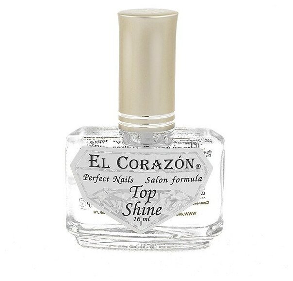 EL CORAZON Эль Коразон TOP SHINE супер блеск закрепитель топ 16 мл