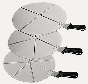 Изображение товара Поднос для пиццы с трафаретом для нарезки на 8 кусков (Zio Pepe)