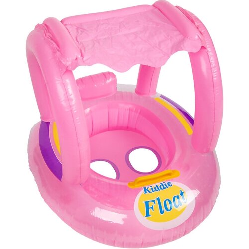 Надувной круг Solmax для купания и плавания детский розовый, 50х50 см