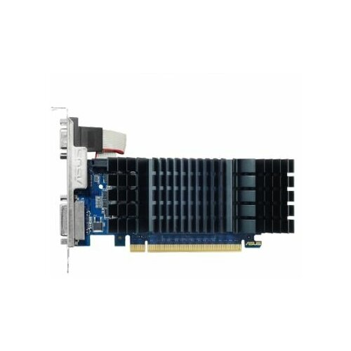 Видеокарта PCI-E ASUS GeForce GT 730 (GT730-SL-2GD5-BRK) 2GB Silent Low Profile GDDR5 64bit 28nm 902/5010MHz DVI-D(HDCP)/HDMI/VGA RTL видеокарта asus geforce gt 730 silent 2g gt730 sl 2gd5 brk e