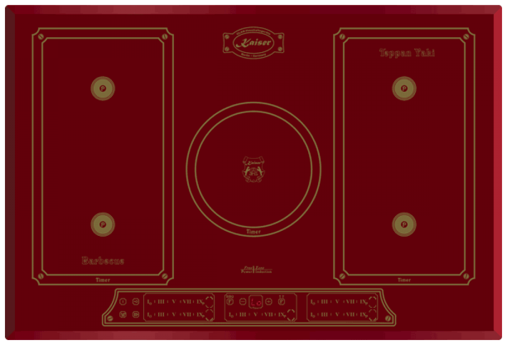 Независимая варочная панель Kaiser KCT 7797 FI RotEM