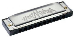 Губная гармошка Hohner Hot Metal (M57206X) F