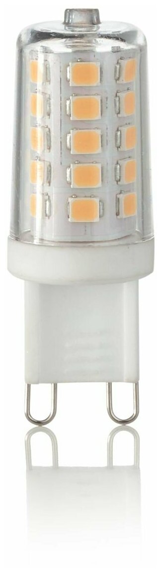 Лампа светодиодная Ideal Lux Lampadina G9 Капсула JCD 3Вт 370Лм 3000К CRI80 G9 230В Прозрачный Не диммируемая 209043 
