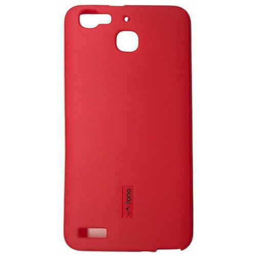 Чехол силиконовая матовая для Huawei Enjoy 5S, красный