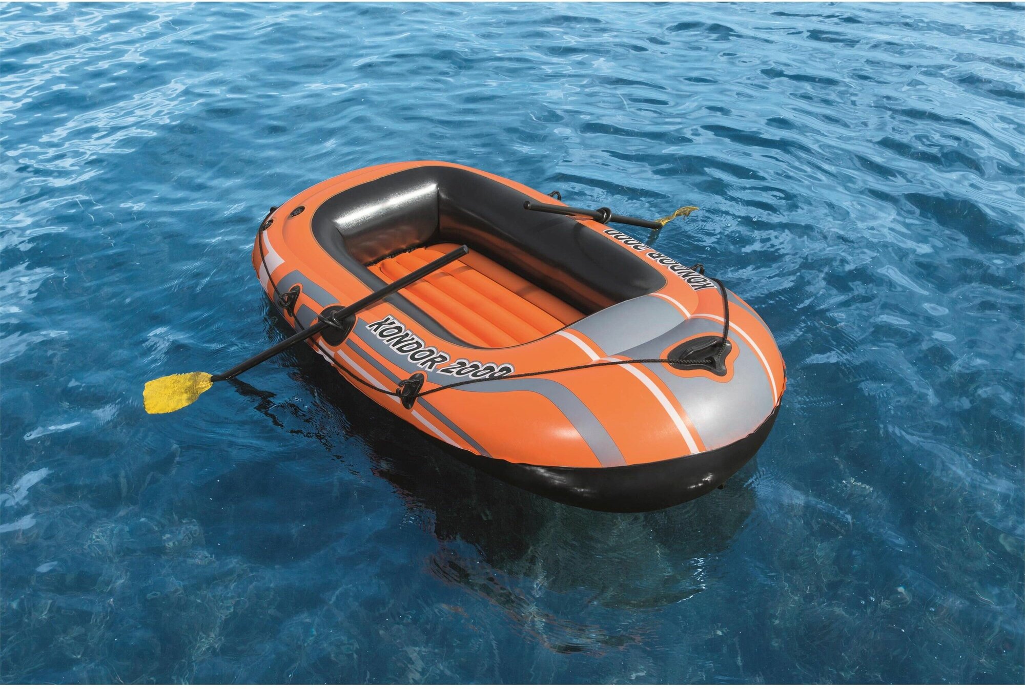 Лодка надувная Bestway Hydro-Force Kondor с веслами 188x98x30 см - фото №11