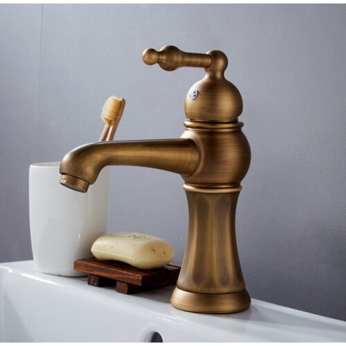 Смеситель латунь ретро бронза