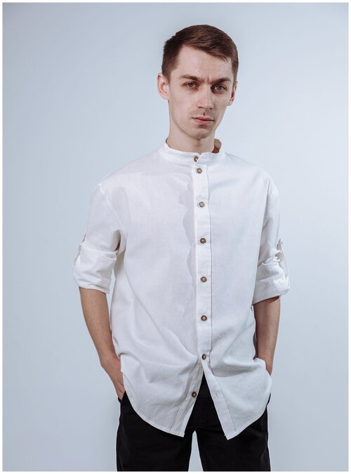 Рубашка Kinfolk Clothes, размер S 44-46, белый