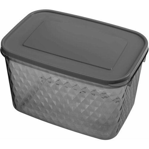 Контейнер для замораживания и хранения продуктов Phibo кристалл 1,7 л, черный