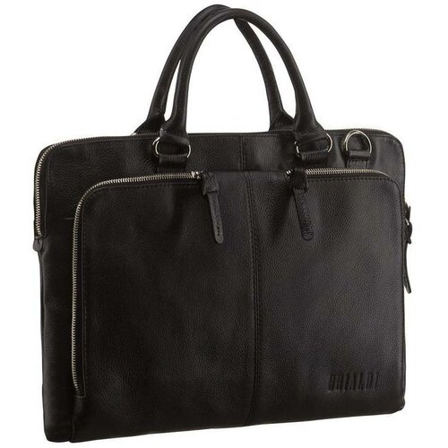 фото Сумка brialdi, фактура зернистая, черный