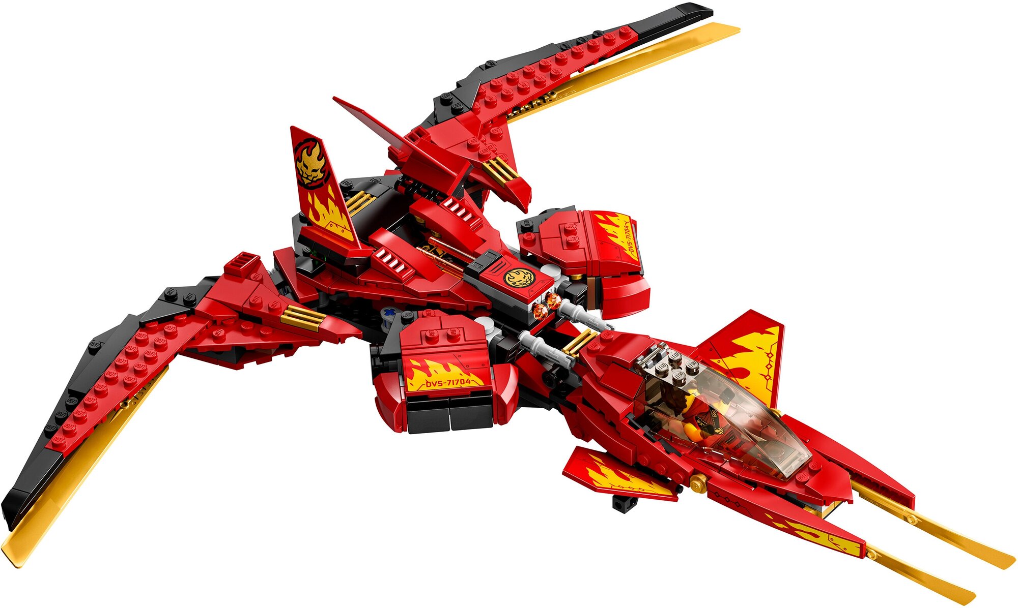 Конструктор LEGO Ninjago Истребитель Кая, 513 деталей (71704) - фото №16