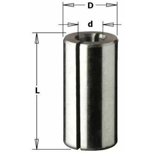 Втулка разрезная переходная D-6,35-12,7 L-25 CMT 799.264.00