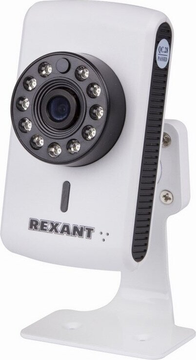 Видеокамера IP 1.0Мп (720P), объектив 2.8 мм. , ИК до 15 м. REXANT