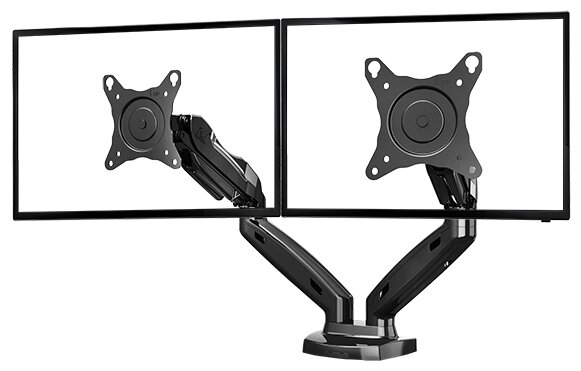 NB F160 Кронштейн настольный для двух мониторов