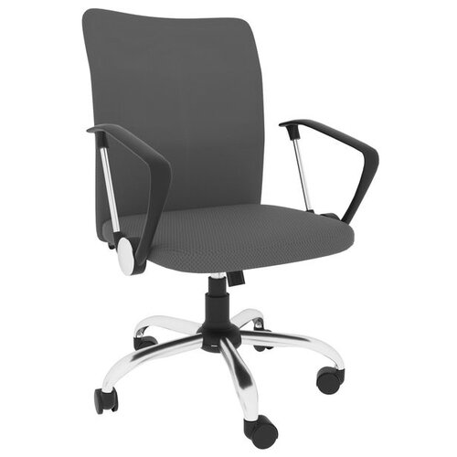 фото Офисное кресло экспресс офис 17 leo b chrome, обивка: текстиль, цвет: серый