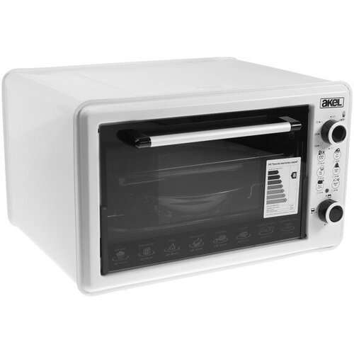 Мини-печь Akel AF-720 1300 Вт 36 л таймер регулировка температуры белая цвет белый 930000₽