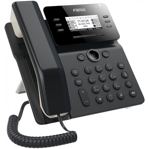 Стационарные телефоны FANVIL Телефон IP Fanvil V62 черный