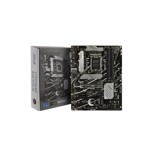 Материнская плата ASUS PRIME B760-PLUS D4 Retail материнская плата matx msi b560m pro e lga1200 b560 4 sata 6gb s m 2 pcie 7 1ch 1glan hdmi vga 4 usb 3 2 gen 1 6 usb 2 0