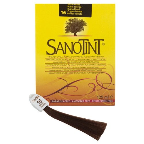 Краска для волос SanoTint Classic №16 Медно-русый, 125 мл