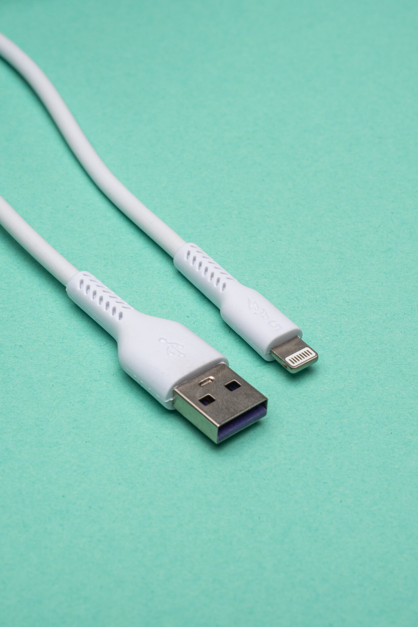 Кабель для зарядки Lighting iPhone айфон, DATA CABLE, быстрый заряд, мощность 5A длинна 1 метр — фото 1