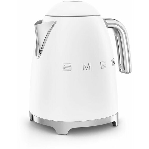 Чайник Smeg KLF03 Global, белый матовый чайник электрический braun wk5100wh 1 7 л белый