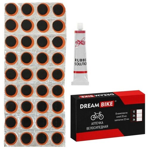 Dream Bike Аптечка велосипедная Dream Bike, 36 заплаток аптечка велосипедная dream bike 36 заплаток