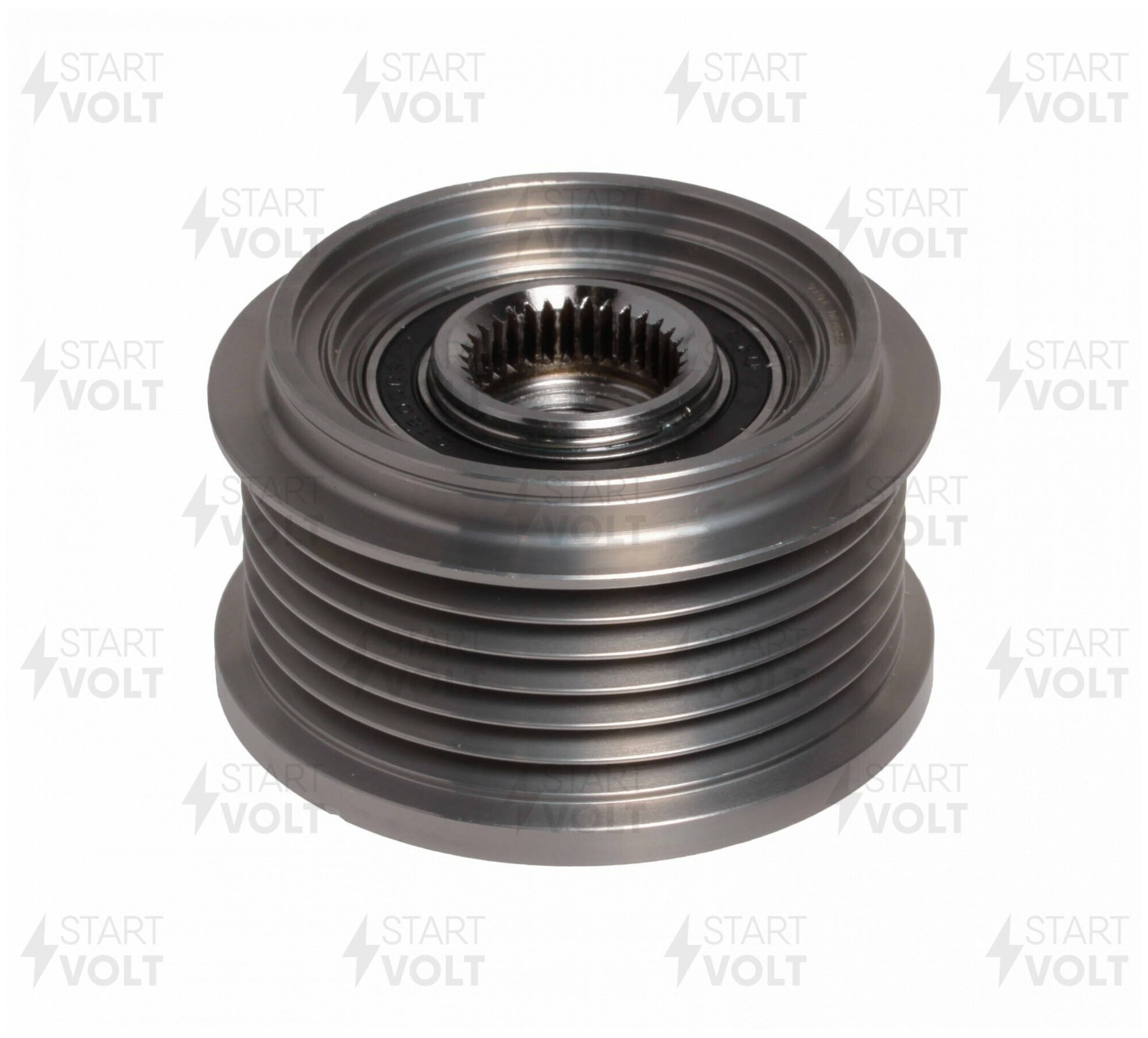 Шкив с обгонной муфтой генератора для автомобилей Peugeot Boxer (06-)/Citroen Jumper (06-) 2.2JTD StartVolt - фото №1