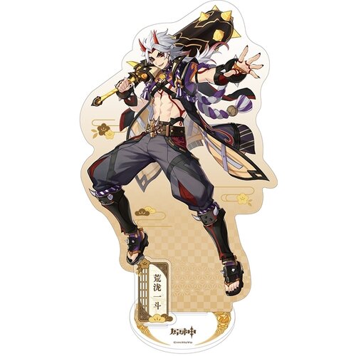 Фигурка miHoYo Inazuma Character Standee Arataki Ito, 15.5 см набор наклеек genshin impact earthly drama – arataki itto