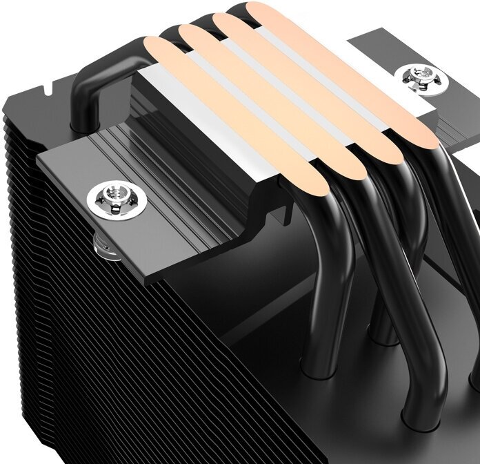 Кулер PCCooler Paladin EX400S S115X/1200/1700/AM4 (24 шт/кор, TDP 180W, 120mm PWM LED FAN, 4 тепловы — фото 1
