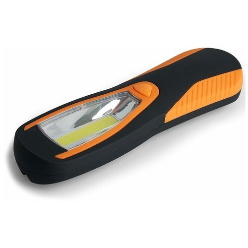 фото Фонарь светодиодный переносной, работающий от батареек 3aa, 2w, cob, пластик, th2402 feron