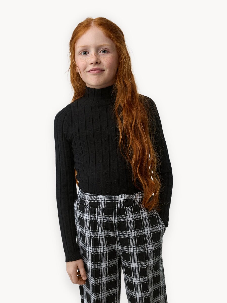 Водолазка Sela, размер 122, черный