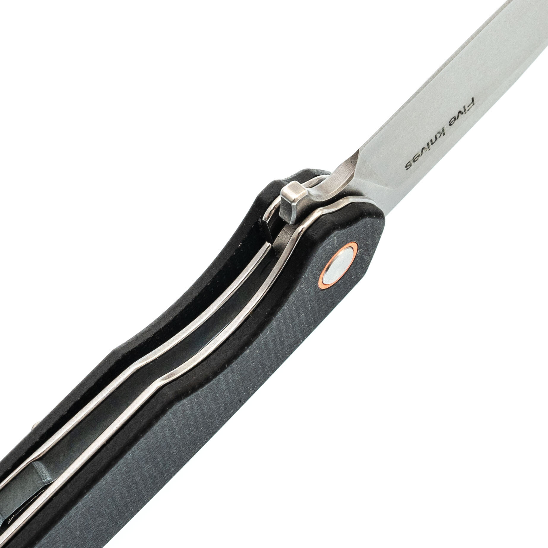 Складной нож Five Knives 18, сталь D2, рукоять микарта, черный — фото 1