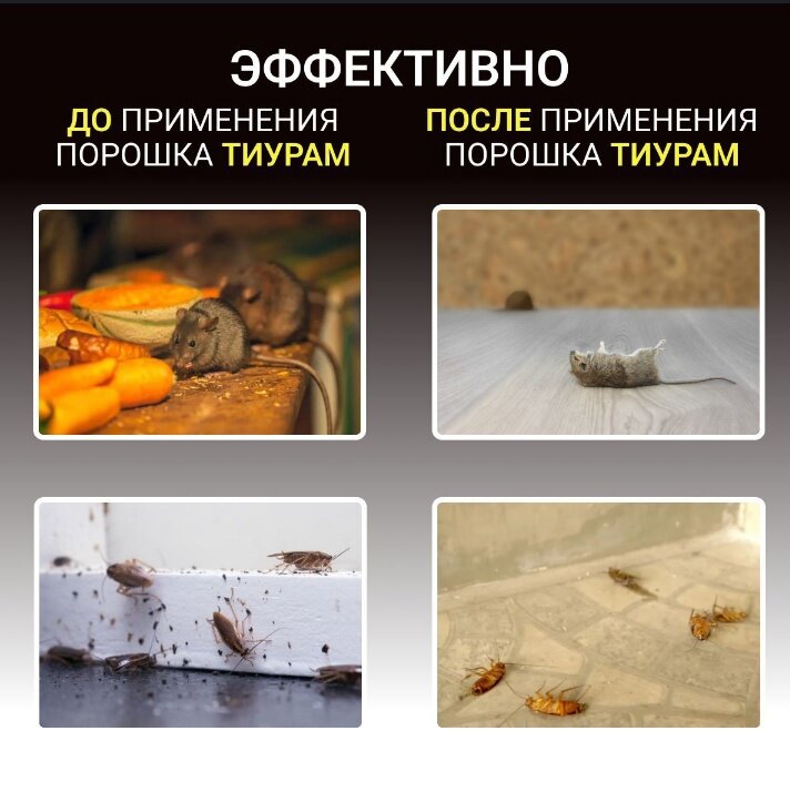 Тиурам 200 - самое эффективное средство для борьбы с тараканами! — фото 1