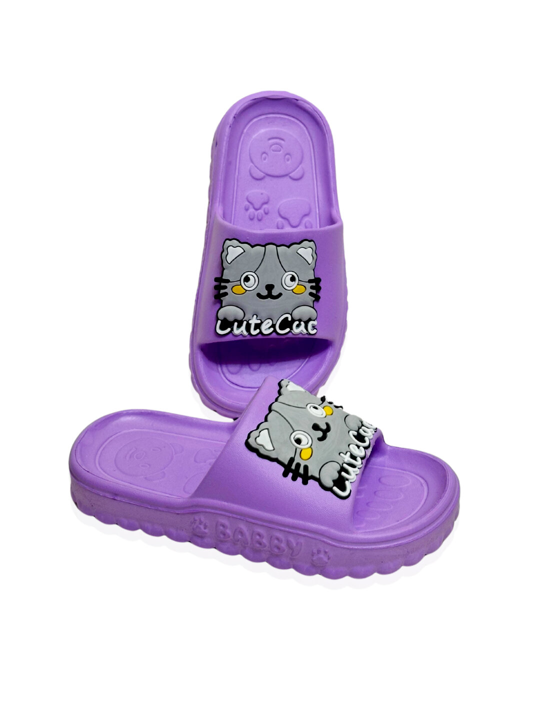 Шлёпанцы, размер 25-26, пурпурный — фото 1