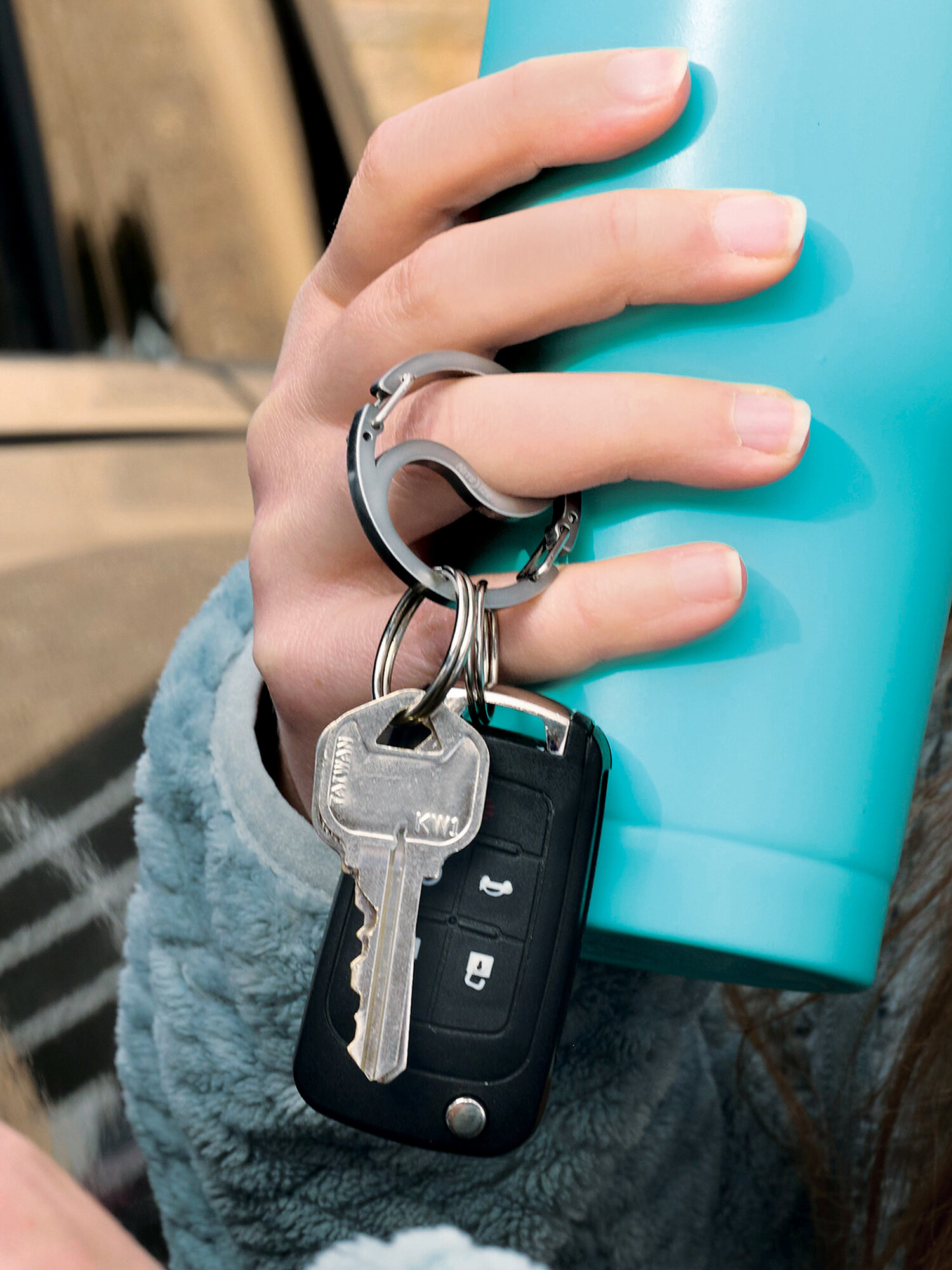 Брелок Nite Ize, серебряный — фото 1